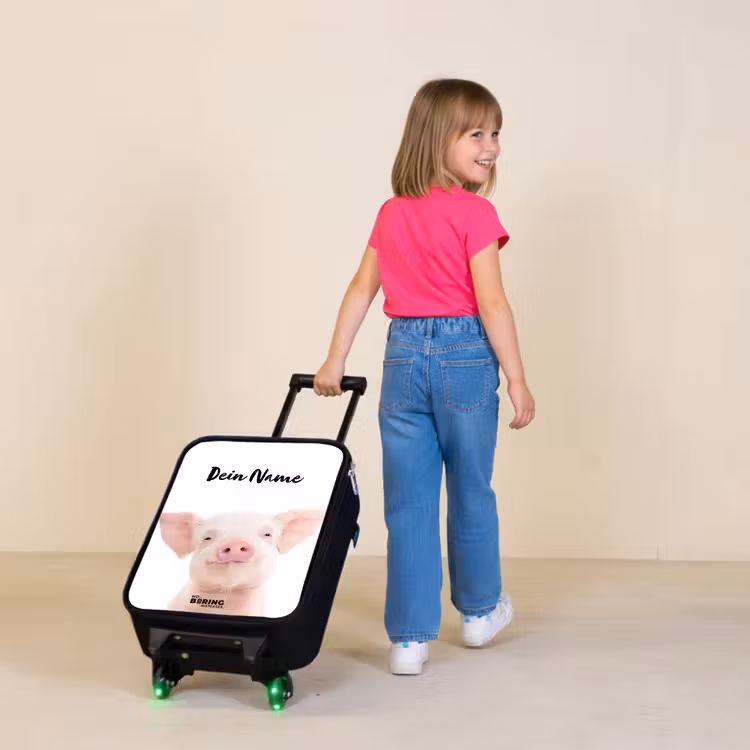 Binky Big Kinderkoffer - Zwart klein -sfeer1