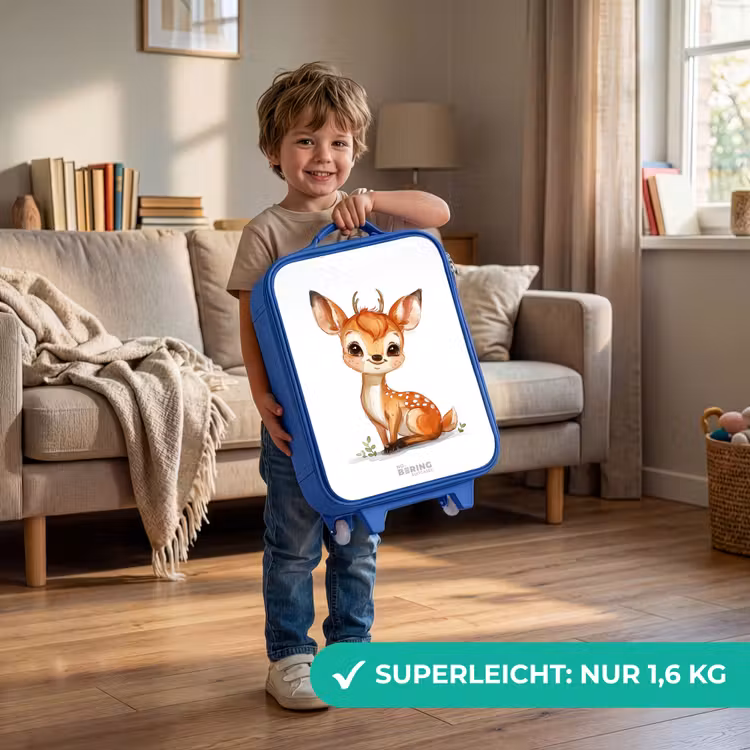 Baby hert Kinderkoffer - Blauw klein -sfeer2_DE