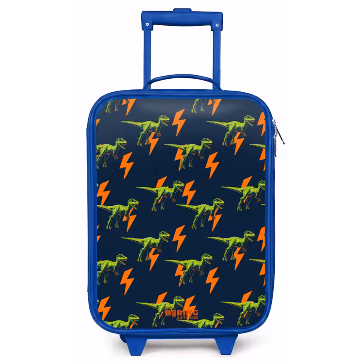 Bliksemsnelle raptors Kinderkoffer - Blauw klein -zz3dotto