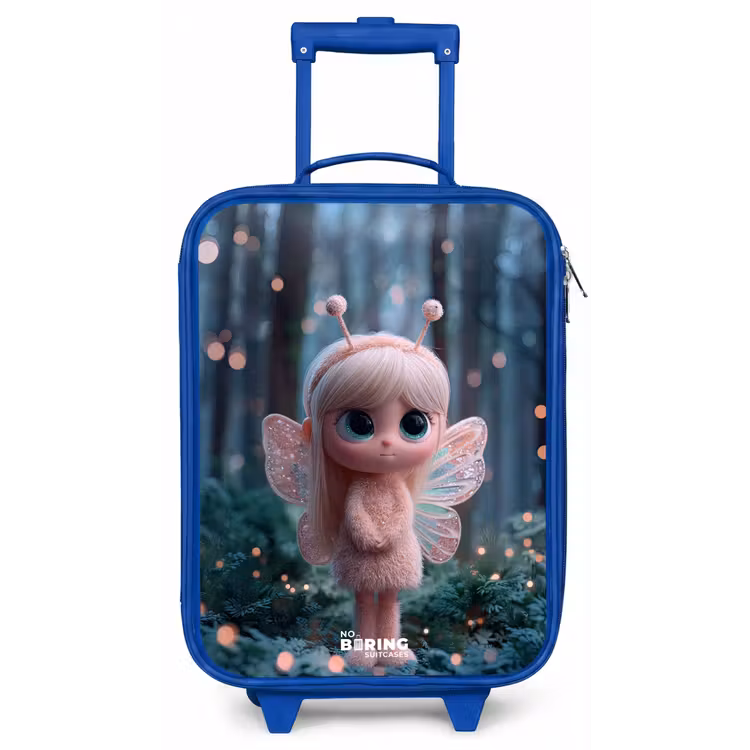 Fairy - Bos - Glitters Kinderkoffer - Blauw klein -zz3dotto