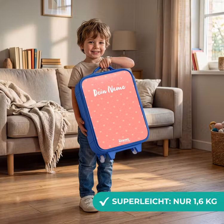 Hartendief Kinderkoffer - Blauw klein -sfeer2_DE