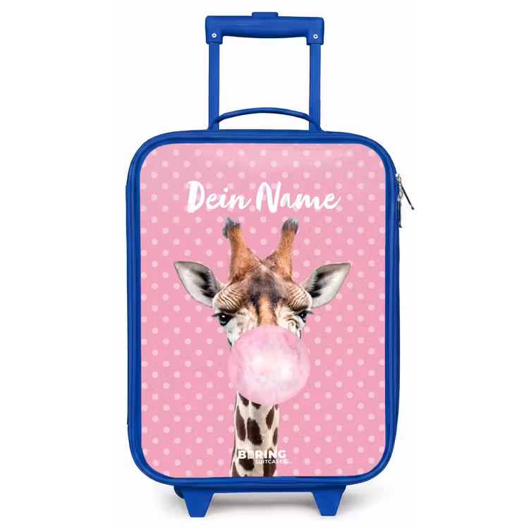 Bubblegum Billy Kinderkoffer - Blauw klein -zz3dotto