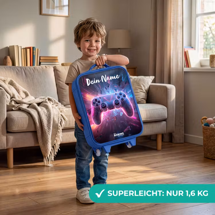 Controller - Neon - Game Kinderkoffer - Blauw klein -sfeer2_DE