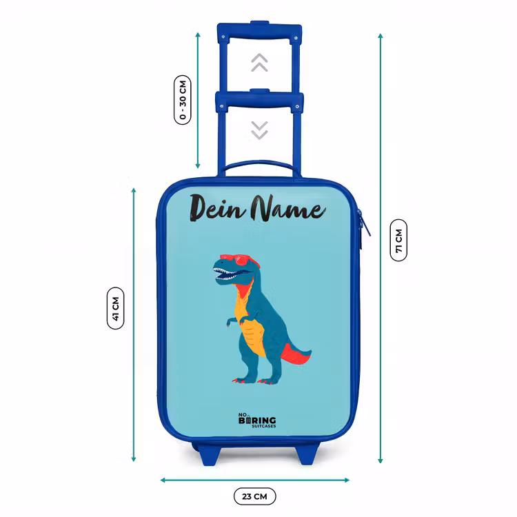 Dino - Dier - Zonnebril Kinderkoffer - Blauw klein -productfoto_formaten