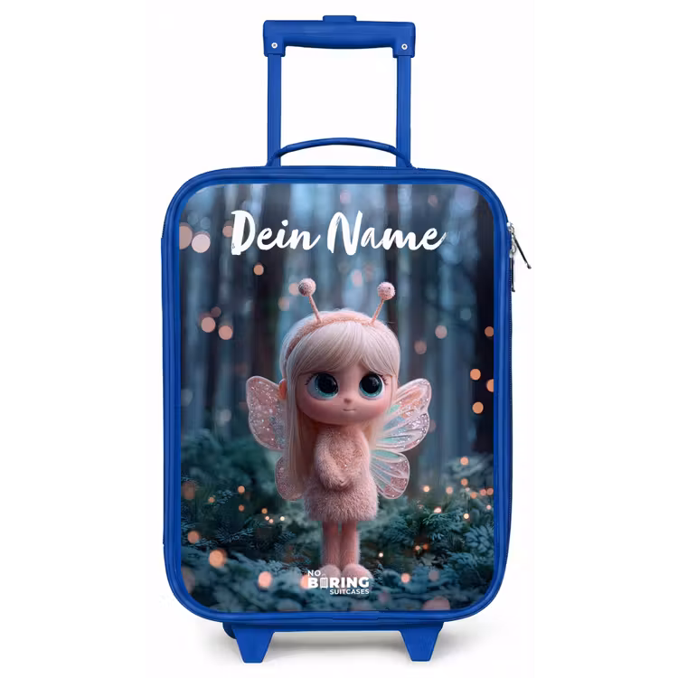 Fairy - Bos - Glitters Kinderkoffer - Blauw klein -zz3dotto
