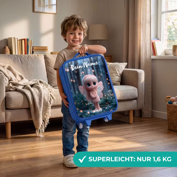 Fairy - Bos - Glitters Kinderkoffer - Blauw klein -sfeer2_DE