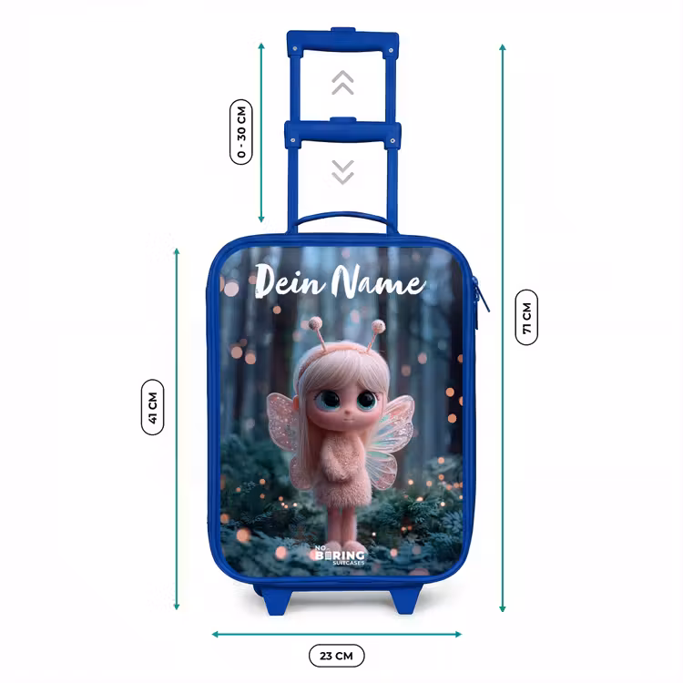 Fairy - Bos - Glitters Kinderkoffer - Blauw klein -productfoto_formaten
