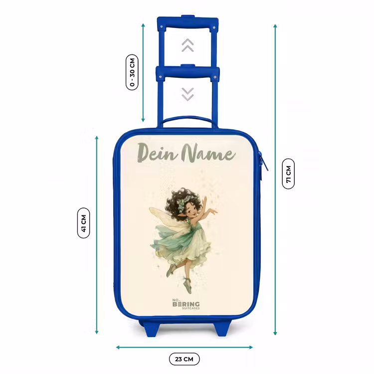 Dansende bosfee Kinderkoffer - Blauw klein -productfoto_formaten