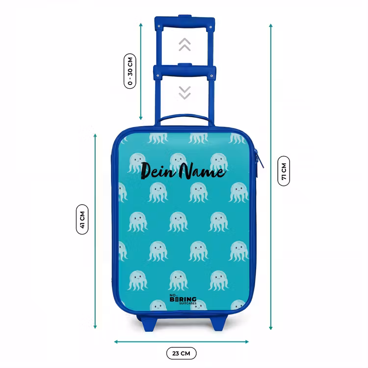 Kekke kwalletjes Kinderkoffer - Blauw klein -productfoto_formaten