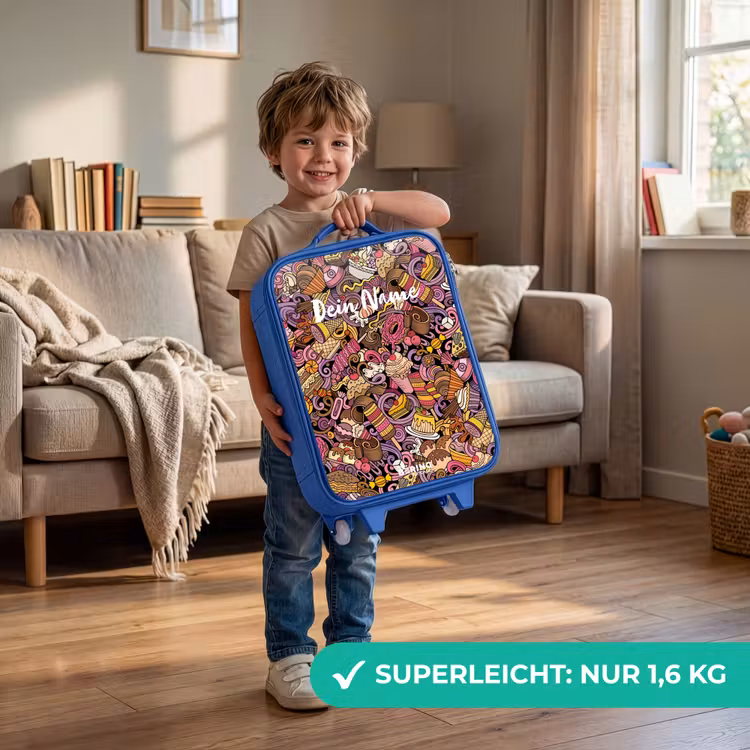 Sweet surprises Kinderkoffer - Blauw klein -sfeer2_DE
