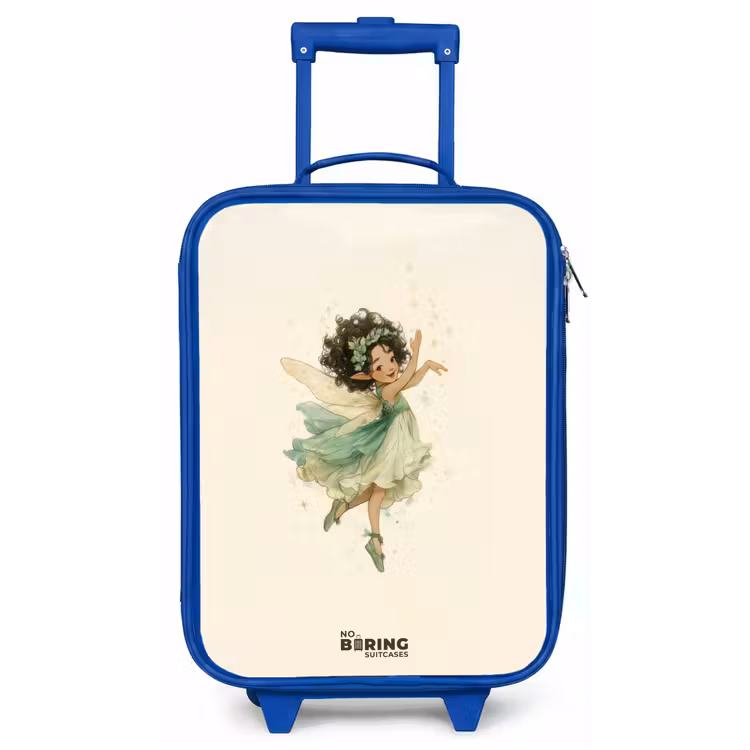 Dansende bosfee Kinderkoffer - Blauw klein -zz3dotto