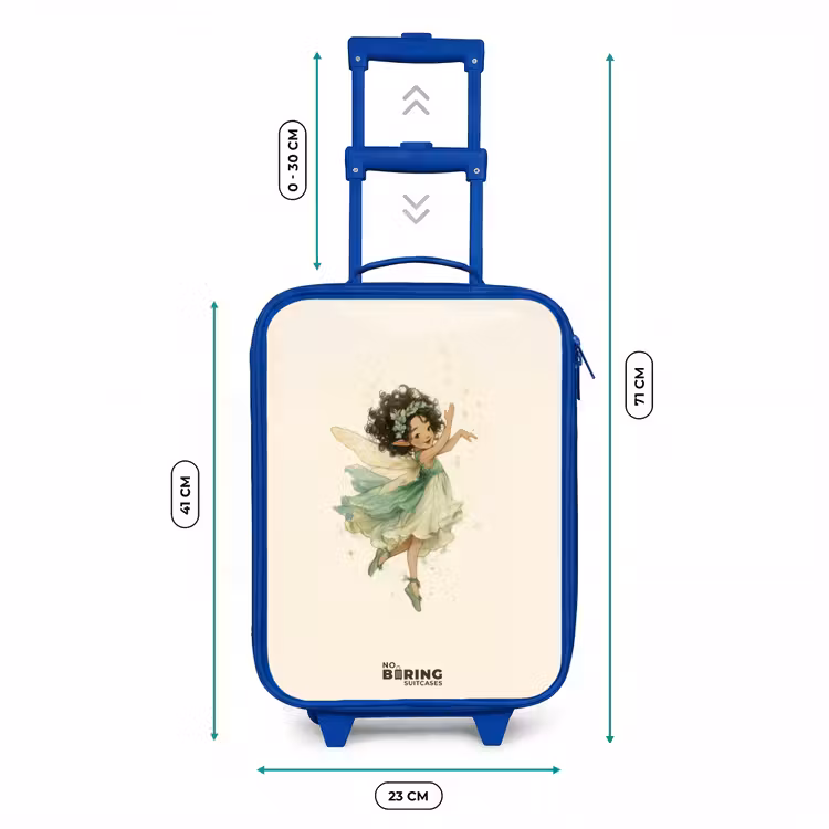Dansende bosfee Kinderkoffer - Blauw klein -productfoto_formaten