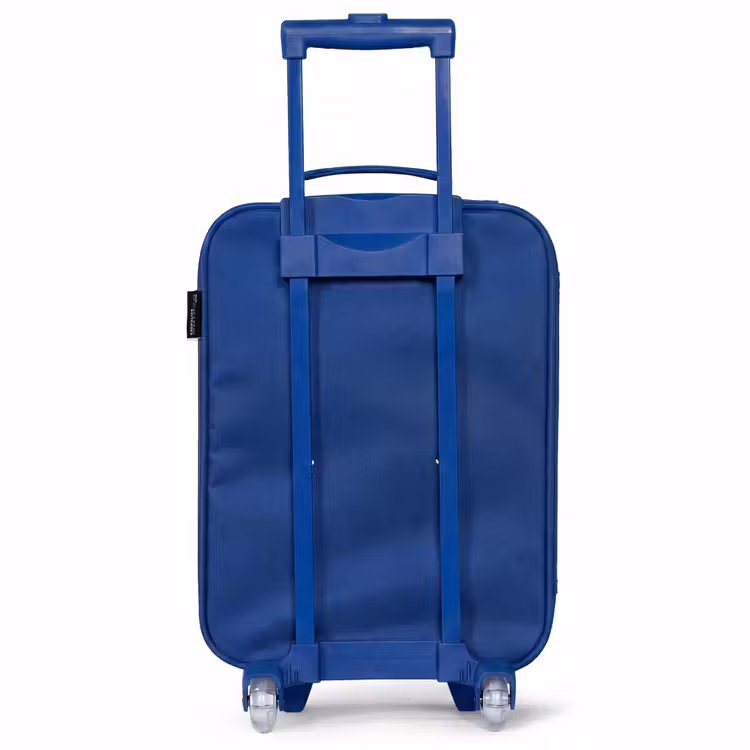 Dierlijke fantasiestad Kinderkoffer - Blauw klein -achterkant