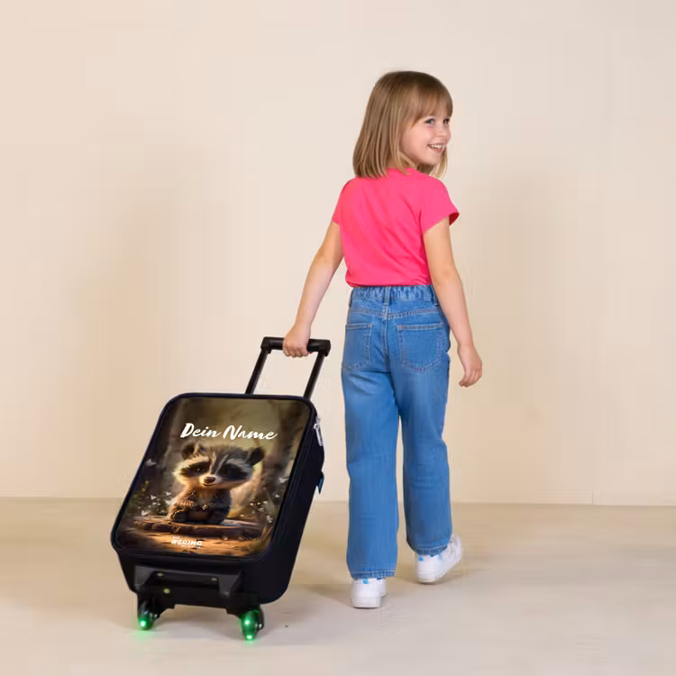 Bobby Bosboom Kinderkoffer - Zwart klein -sfeer1