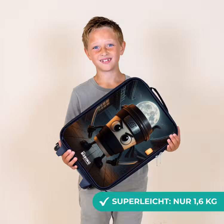 Capuchino Assassino Kinderkoffer - Zwart klein -sfeer4_DE