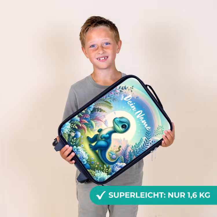 Django Dino Kinderkoffer - Zwart klein -sfeer4_DE