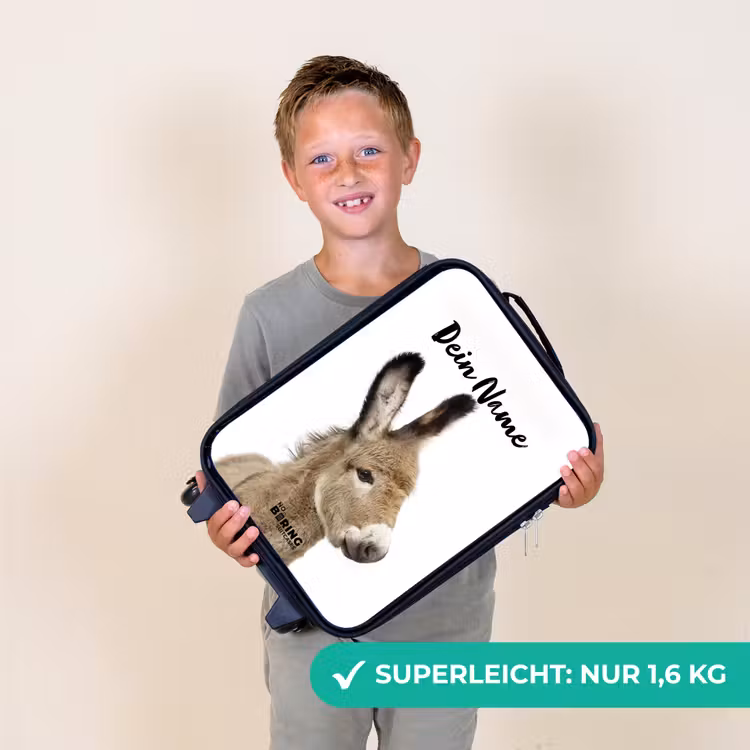 Eddy Ezel Kinderkoffer - Zwart klein -sfeer4_DE