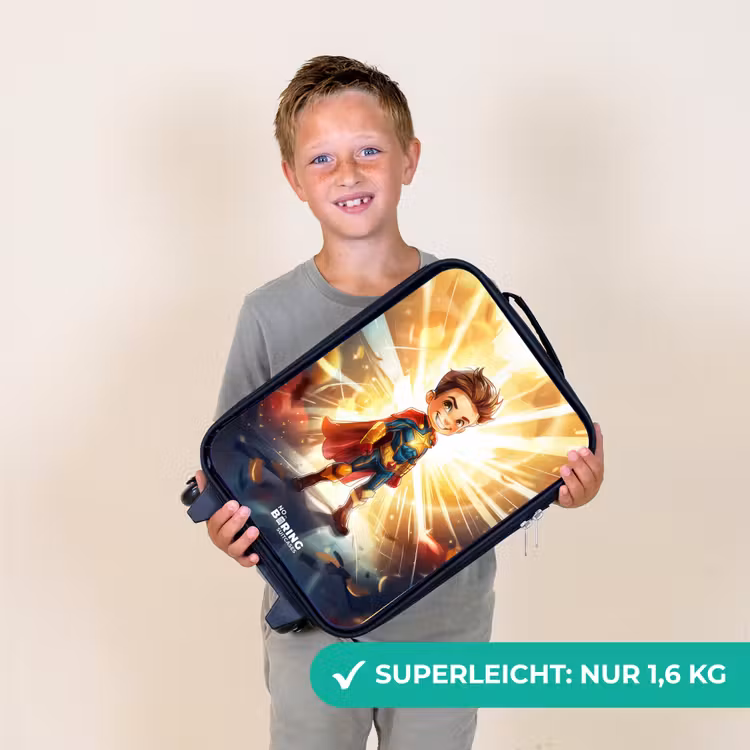 Gerard goldstar Kinderkoffer - Zwart klein -sfeer4_DE
