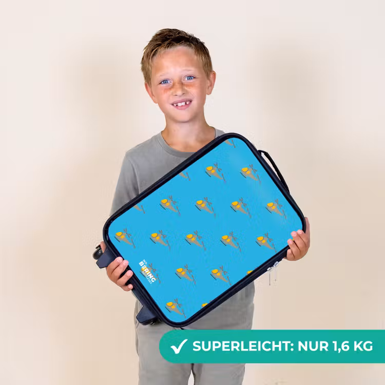 Helikopter heibel Kinderkoffer - Zwart klein -sfeer4_DE