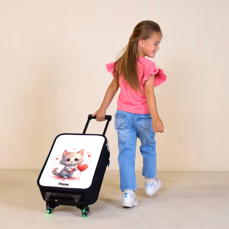Lieve Lieuwe Kinderkoffer - Zwart klein -sfeer1