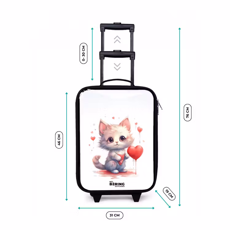 Lieve Lieuwe Kinderkoffer - Zwart klein -productfoto_formaten