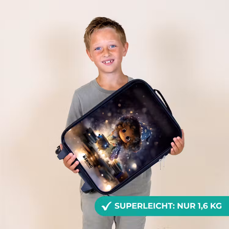 Magische Nacht vol Toverkunst Kinderkoffer - Zwart klein -sfeer4_DE