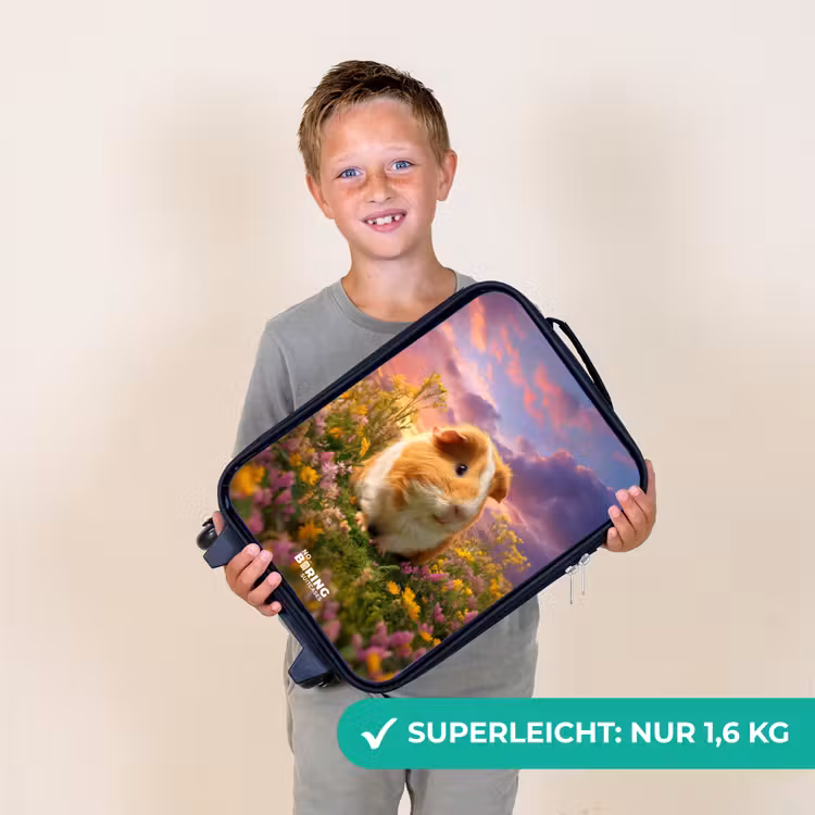 Cavia - Natuur - Dier Kinderkoffer - Zwart klein -sfeer4_DE