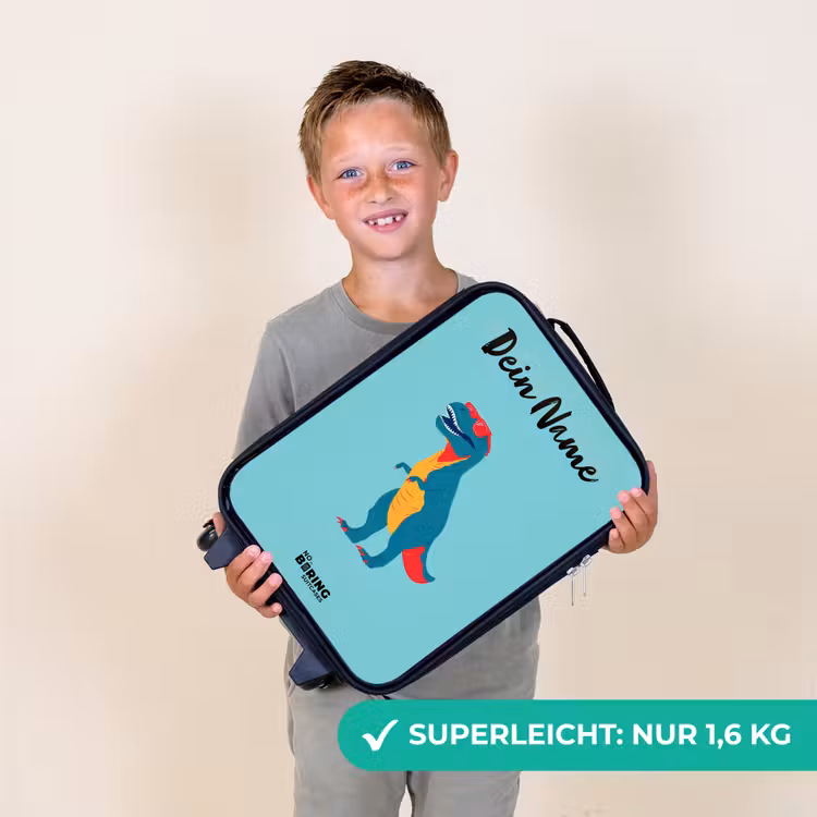 Dino - Dier - Zonnebril Kinderkoffer - Zwart klein -sfeer4_DE