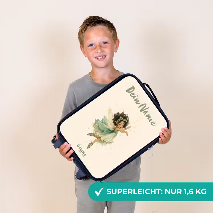 Dansende bosfee Kinderkoffer - Zwart klein -sfeer4_DE