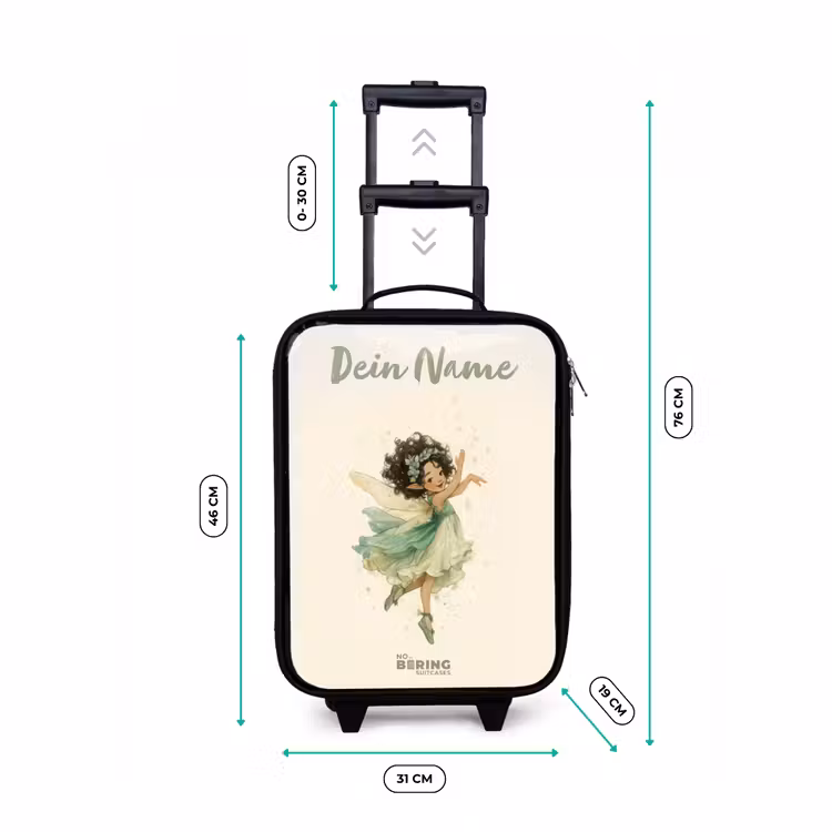 Dansende bosfee Kinderkoffer - Zwart klein -productfoto_formaten