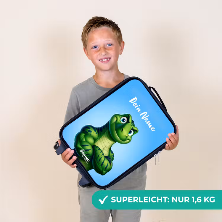 Spierbundelsaurus Kinderkoffer - Zwart klein -sfeer4_DE