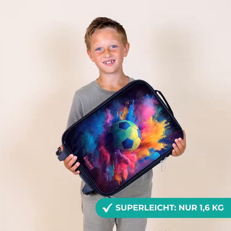 Neon - Bal - Kleurrijk Kinderkoffer - Zwart klein -sfeer4_DE