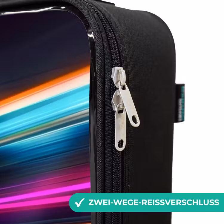 Spectrum speedster Kinderkoffer - Zwart klein -rits_DE