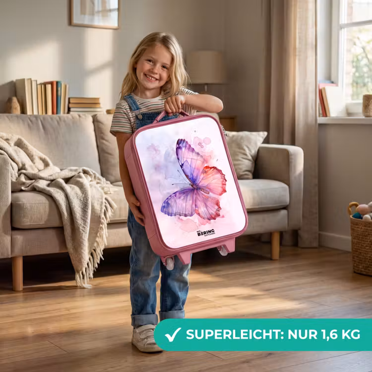 Aquarel aurora Kinderkoffer - Roze klein -sfeer2_DE