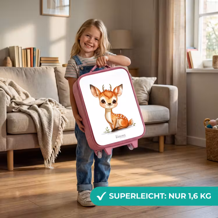 Baby hert Kinderkoffer - Roze klein -sfeer2_DE