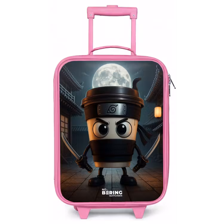 Capuchino Assassino Kinderkoffer - Roze klein -zz3dotto