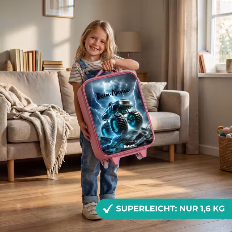 Thunder Wheels Kinderkoffer - Roze klein -sfeer2_DE