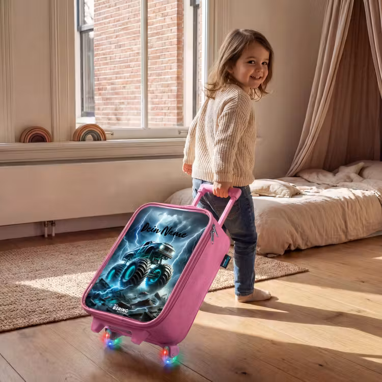 Thunder Wheels Kinderkoffer - Roze klein -sfeer1