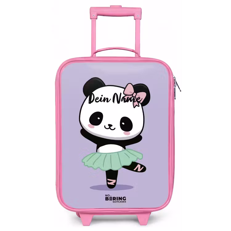 Kawai - Ballet - Panda Kinderkoffer - Roze klein -zz3dotto