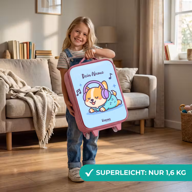 Kawai - Hond - Muziek Kinderkoffer - Roze klein -sfeer2_DE