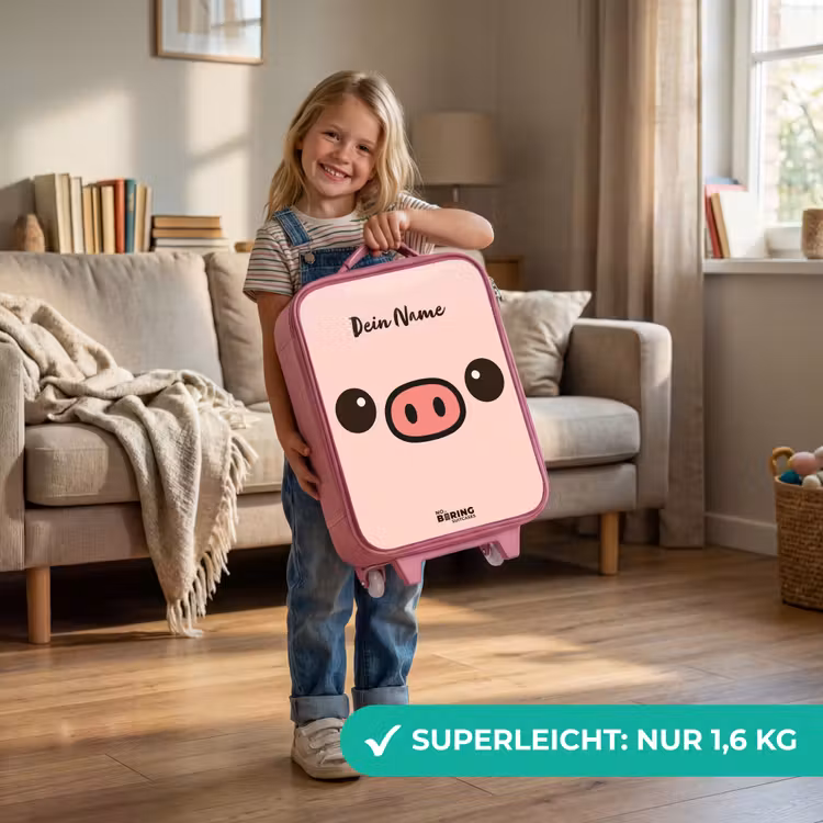 Kawai - Varken - Roze Kinderkoffer - Roze klein -sfeer2_DE