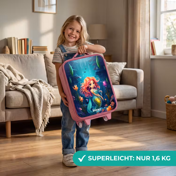 Koraal koningin Kinderkoffer - Roze klein -sfeer2_DE