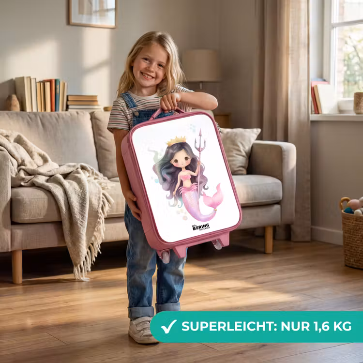 Kyra koraalprinses Kinderkoffer - Roze klein -sfeer2_DE