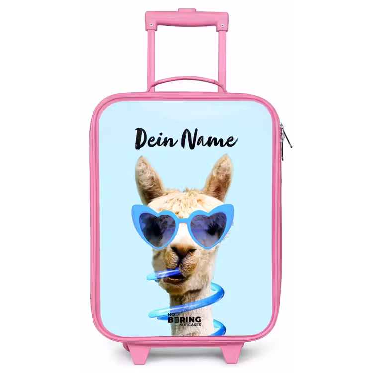 Allard Alpaca Kinderkoffer - Roze klein -zz3dotto