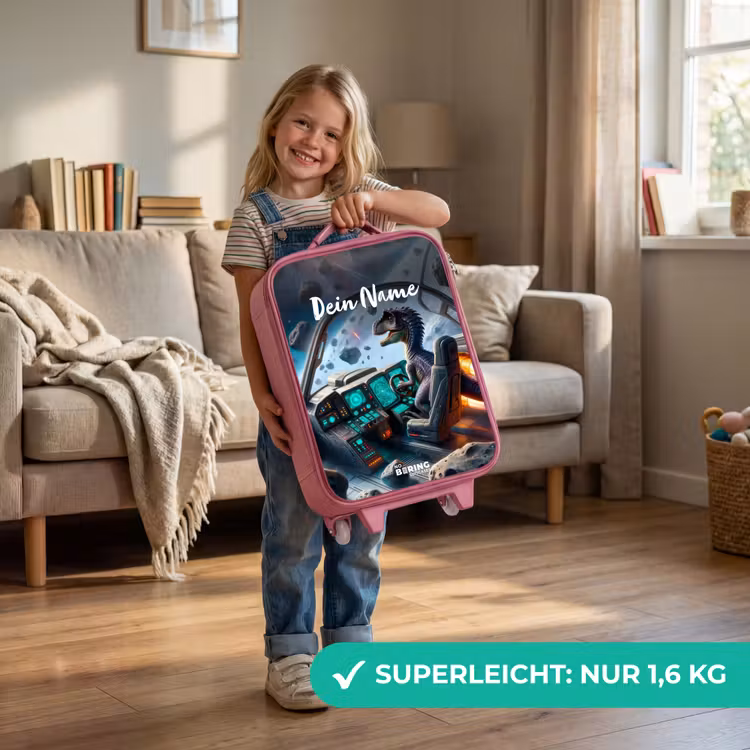 Astrodino Kinderkoffer - Roze klein -sfeer2_DE