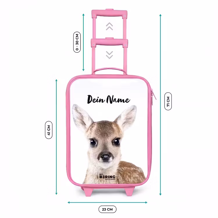 Bambino Kinderkoffer - Roze klein -productfoto_formaten