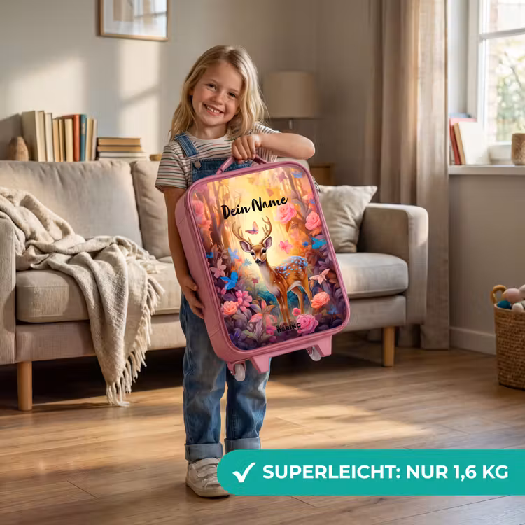 Bloesem boshert Kinderkoffer - Roze klein -sfeer2_DE