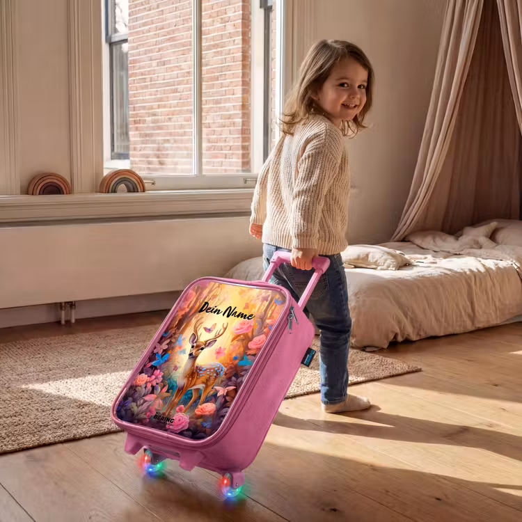 Bloesem boshert Kinderkoffer - Roze klein -sfeer1