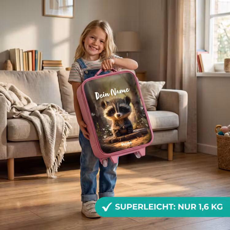 Bobby Bosboom Kinderkoffer - Roze klein -sfeer2_DE