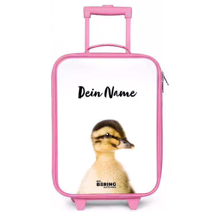 Daisy Duck Kinderkoffer - Roze klein -zz3dotto